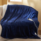 Solid Flannel Heated Blanket