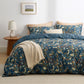 Patterned Polyester Microfiber Duvet Cover Set