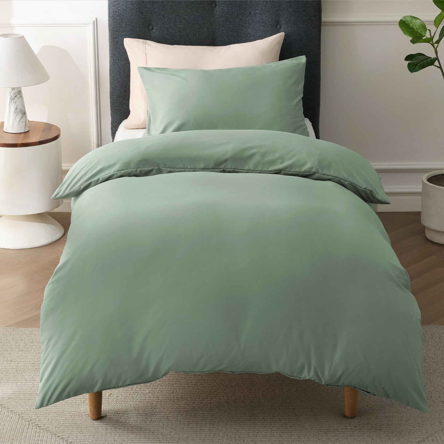 Brushed Polyester Microfiber Duvet Cover Set