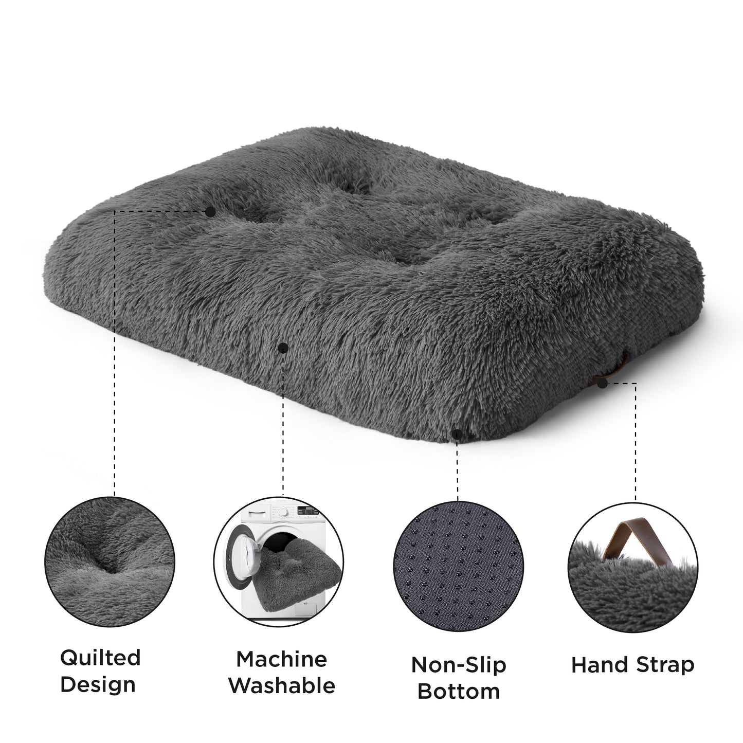 Faux Fur Pet Bed