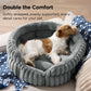 Double-Layer Faux Fur Pet Bed
