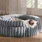 Double-Layer Faux Fur Pet Bed