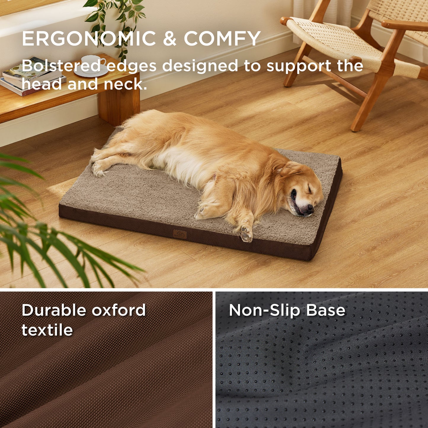 Egg Crate Foam Dog Bed