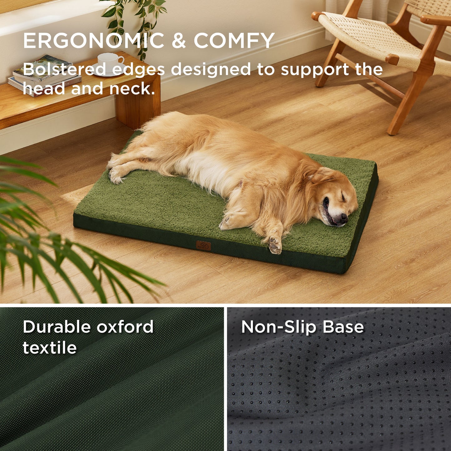 Egg Crate Foam Dog Bed