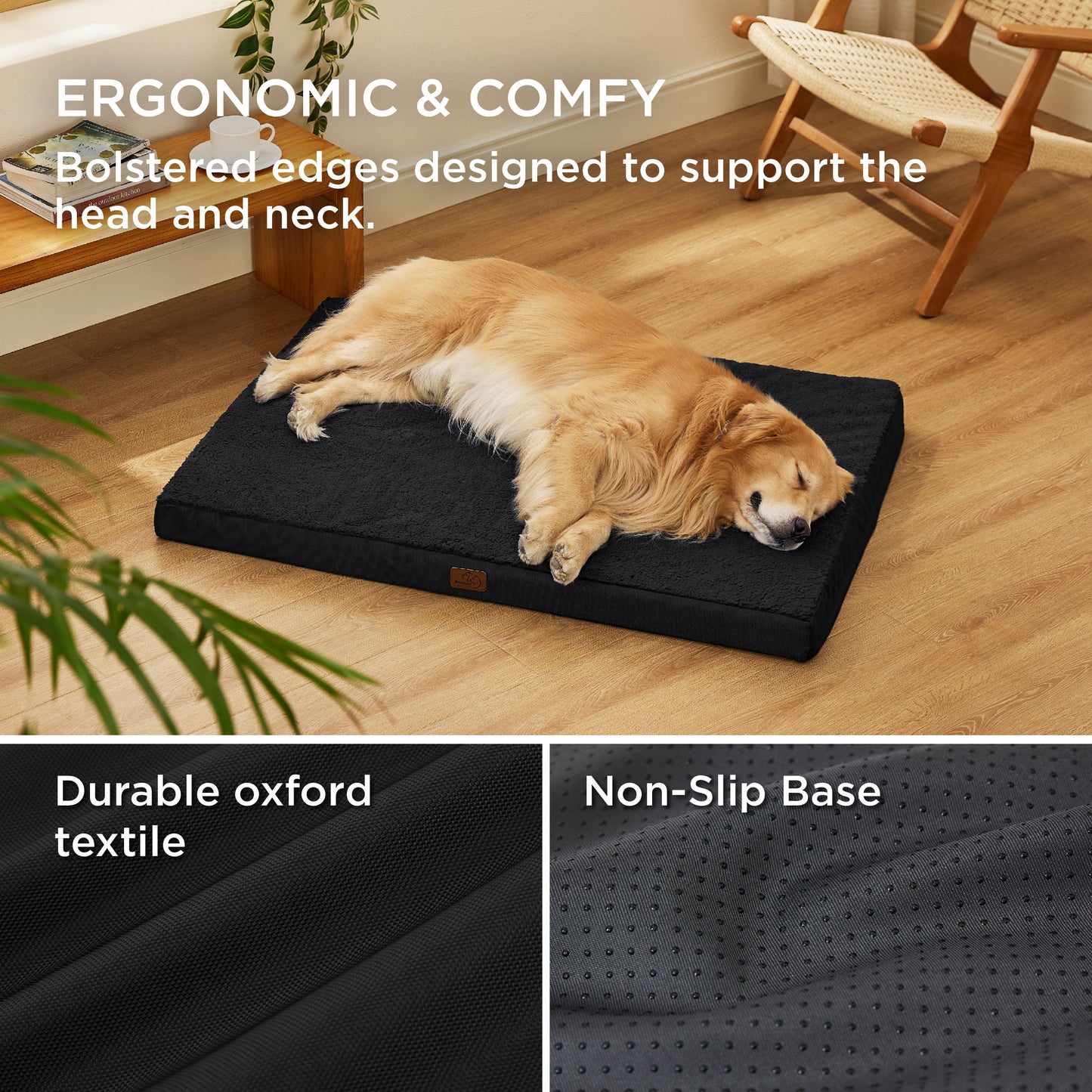 Egg Crate Foam Dog Bed