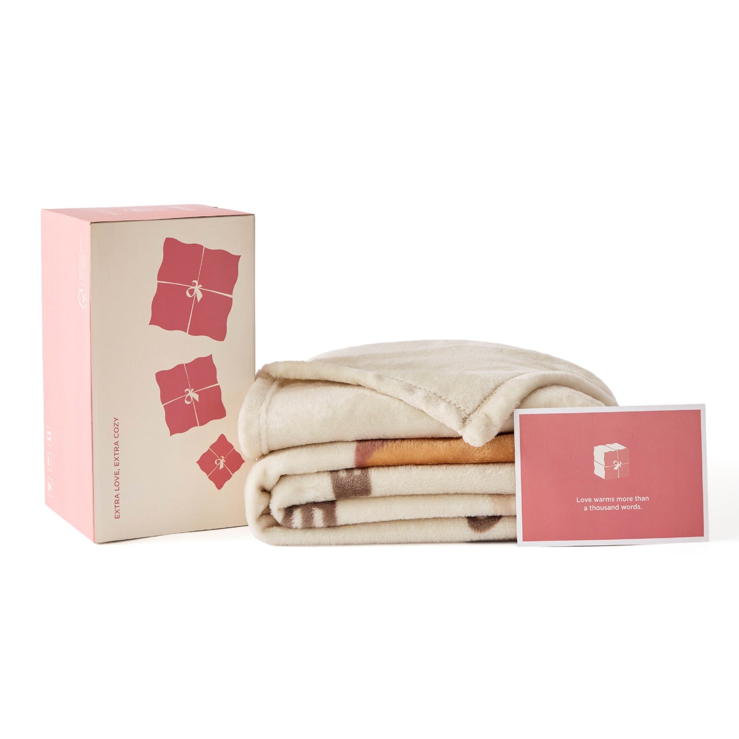Printed Flannel Fleece Gift Blanket