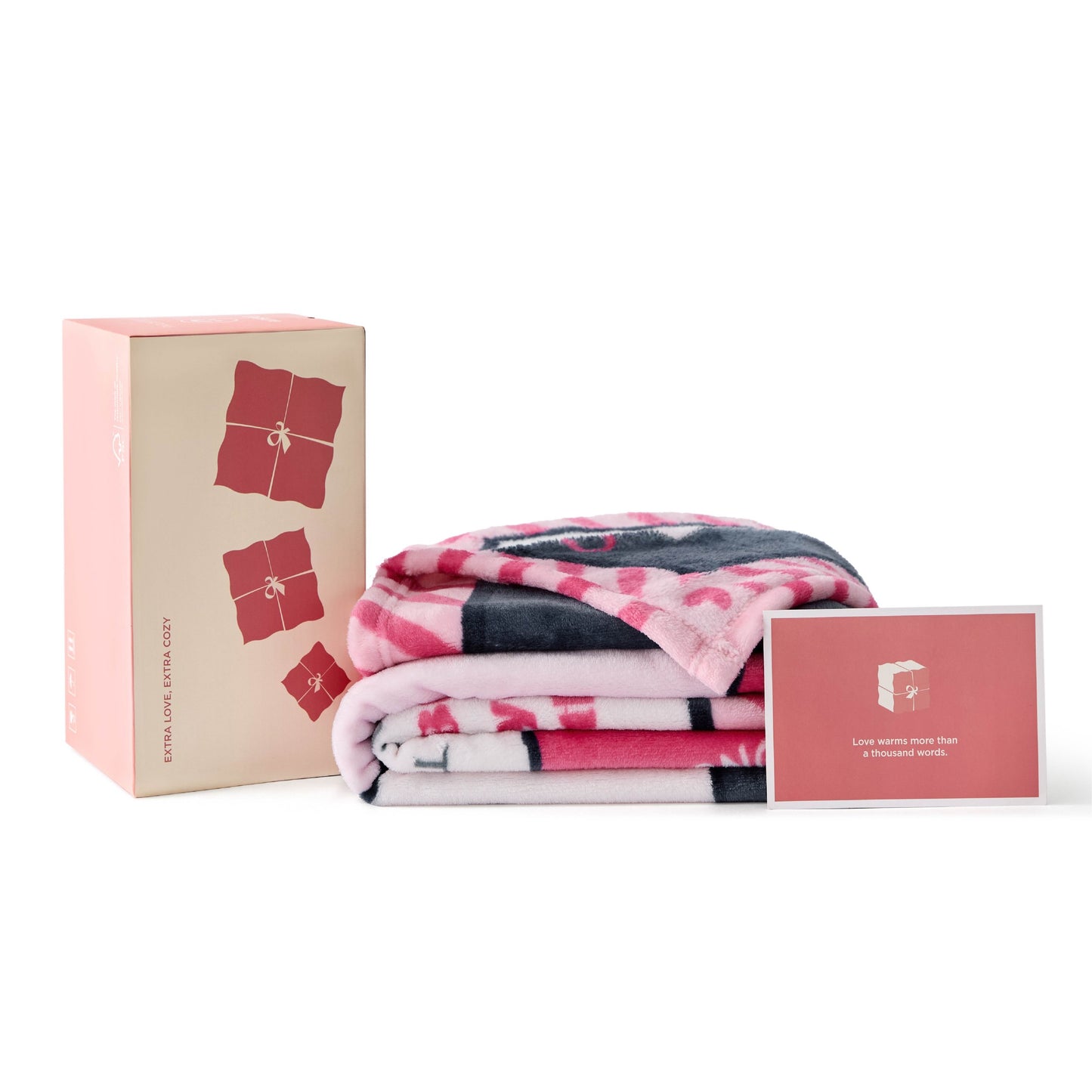 Printed Flannel Fleece Gift Blanket