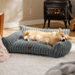 Corduroy Fleece Pet Couch