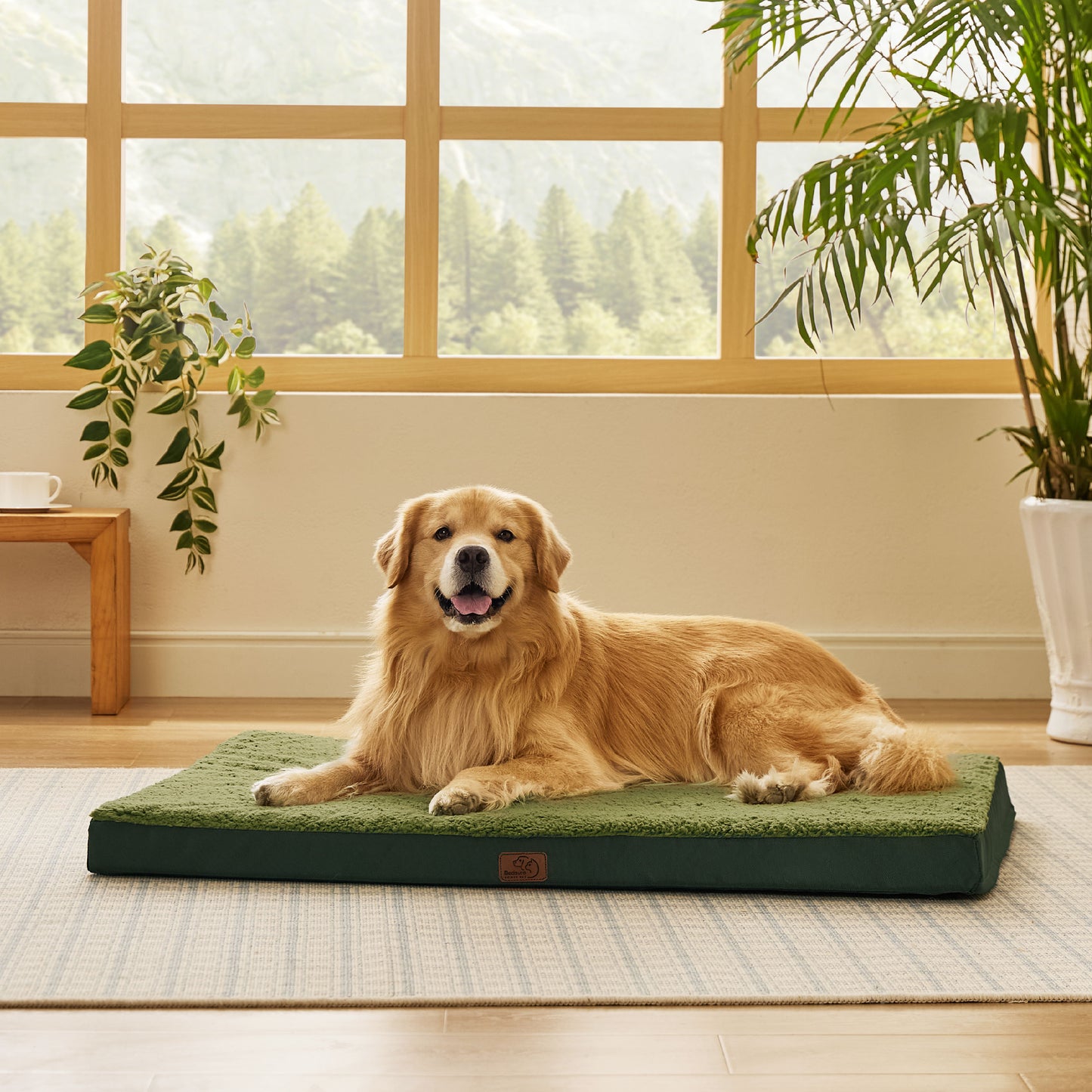 Egg Crate Foam Dog Bed