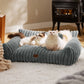 Corduroy Fleece Pet Couch