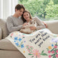 Printed Flannel Fleece Gift Blanket
