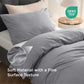 Brushed Polyester Microfiber Duvet Cover Set