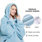 Shaggy Sherpa Wearable Blanket