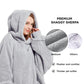 Shaggy Sherpa Wearable Blanket