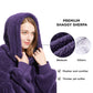 Shaggy Sherpa Wearable Blanket