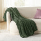 Jacquard Shaggy Sherpa Blanket