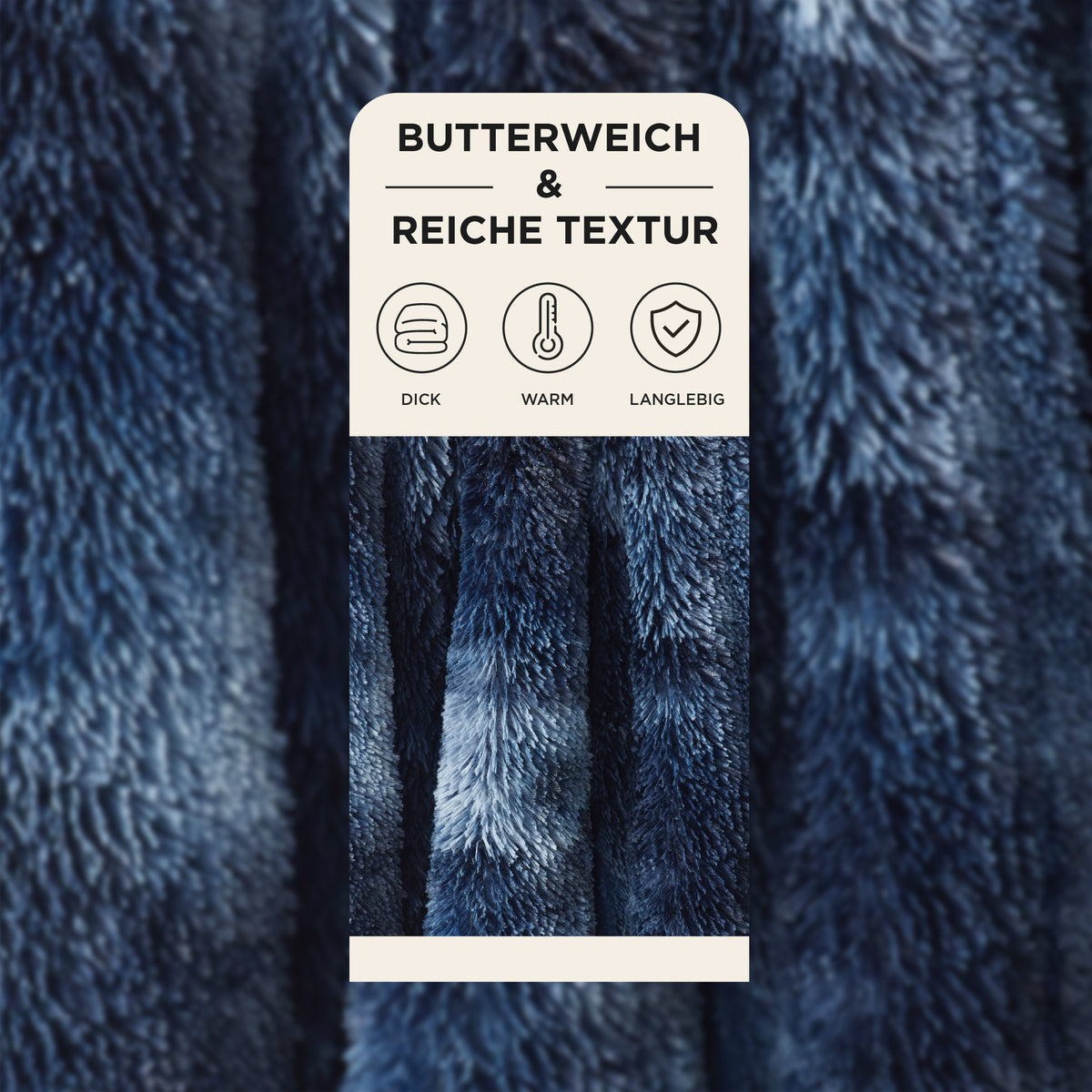 Fuzzy Faux Fur Blanket