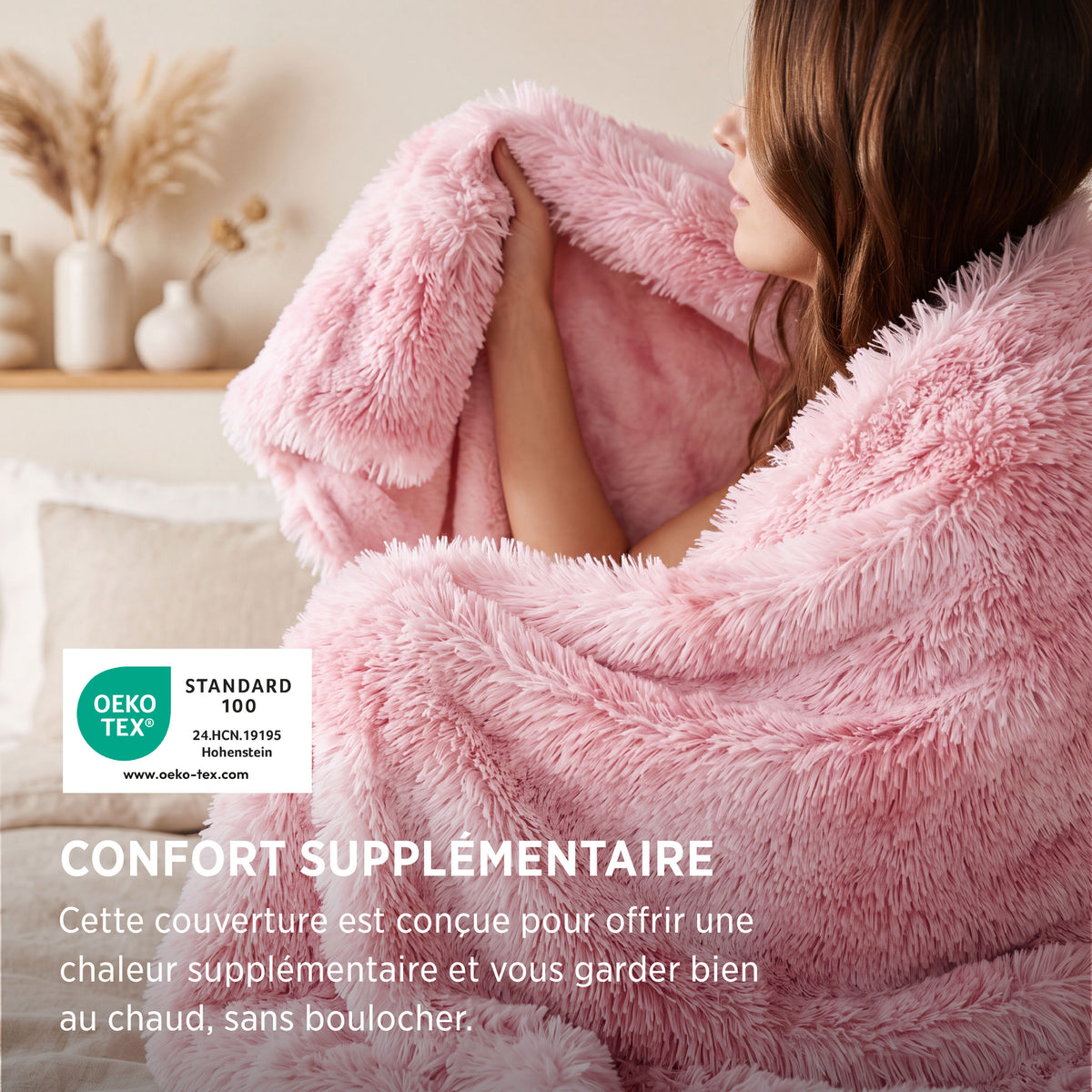 Fuzzy Faux Fur Blanket
