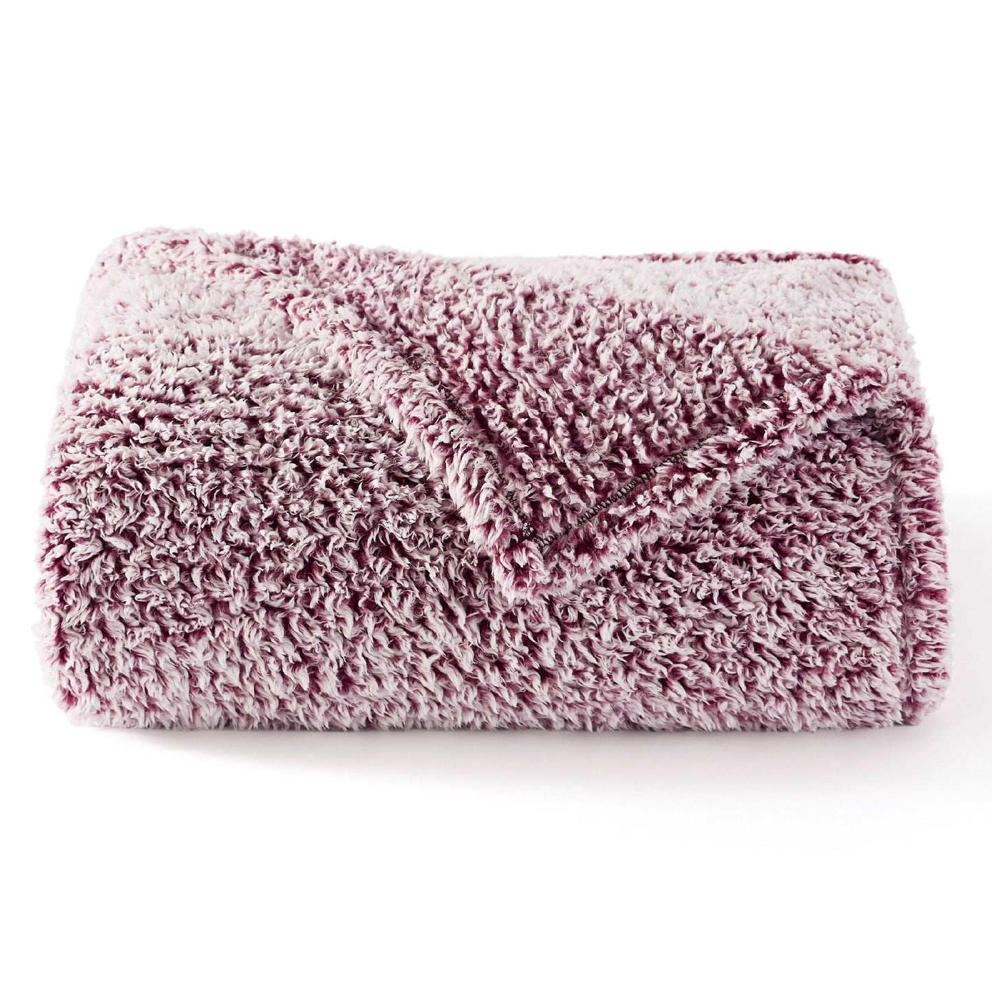 Melange Shaggy Sherpa Blanket