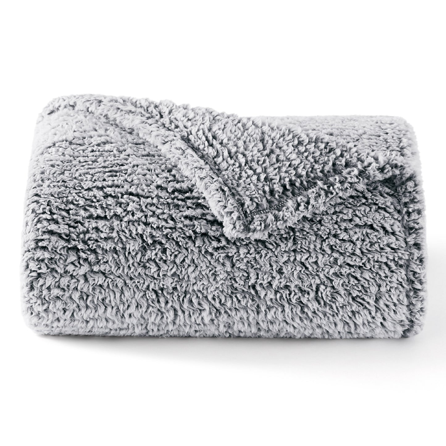 Melange Shaggy Sherpa Blanket