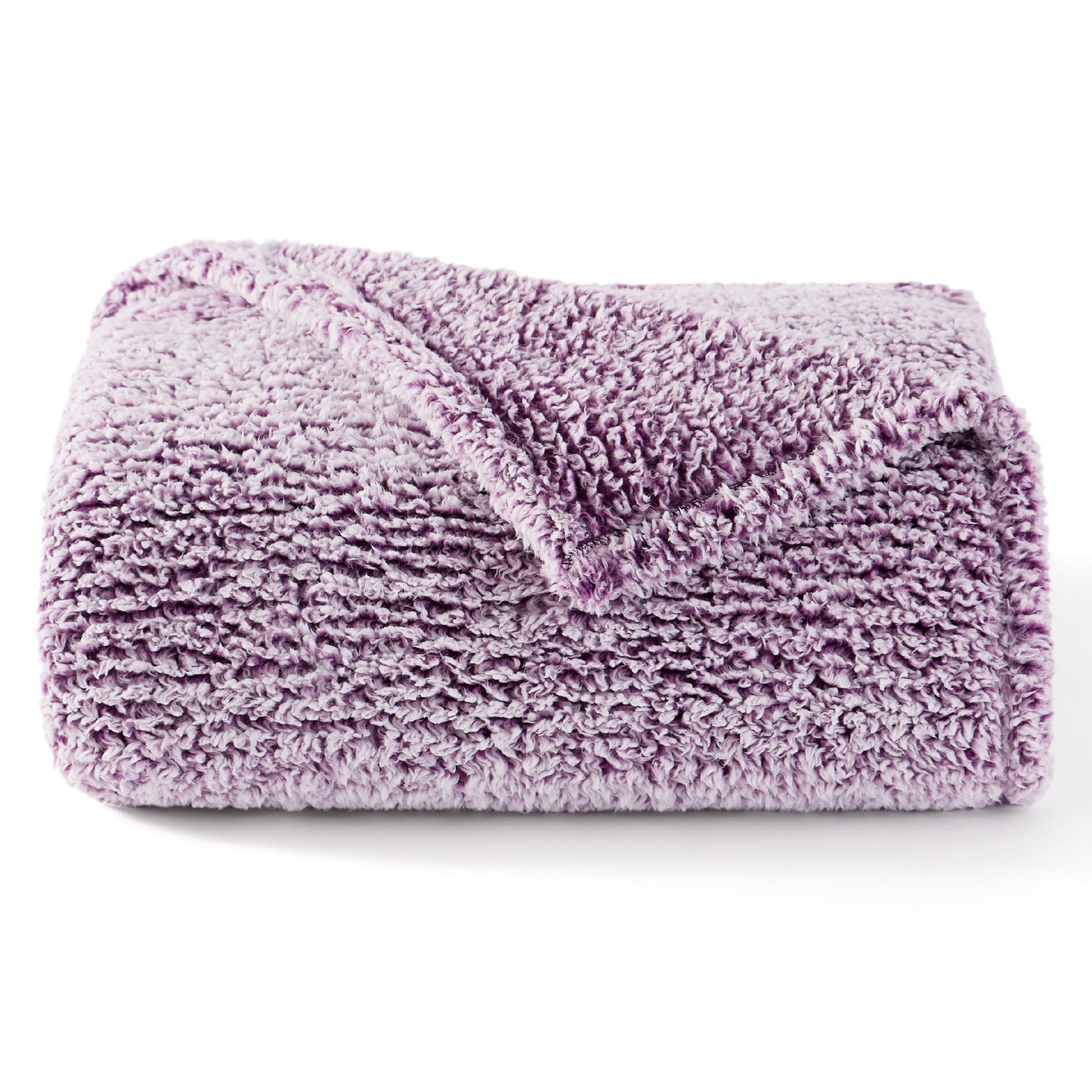 Melange Shaggy Sherpa Blanket