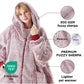 Sherpa Fleece Wearable Blanket