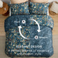 Patterned Polyester Microfiber Duvet Cover Set
