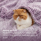 Melange Shaggy Sherpa Blanket
