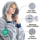 Sherpa Fleece Wearable Blanket