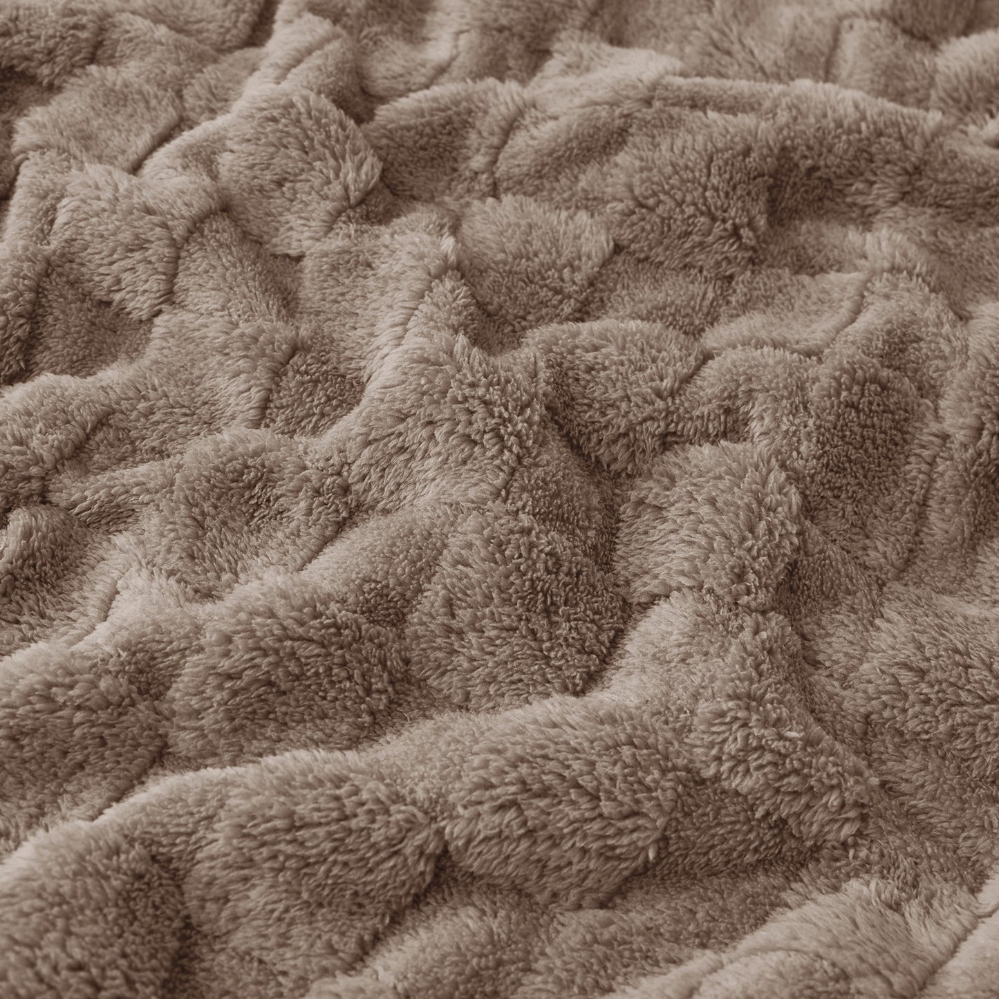Jacquard Shaggy Sherpa Blanket