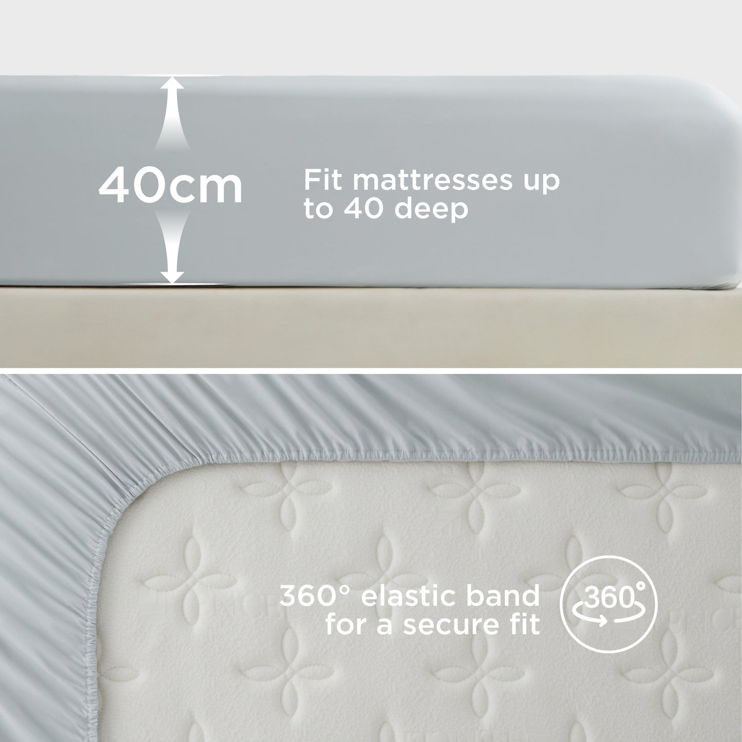 Extra Deep Fitted sheet