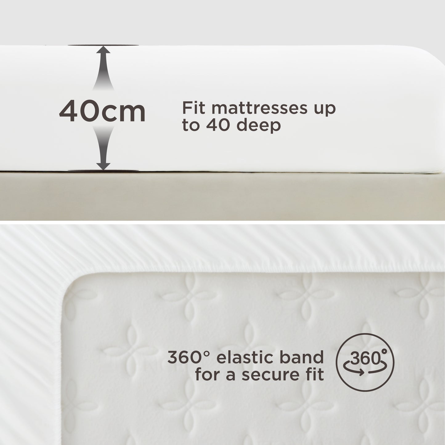 Extra Deep Fitted sheet