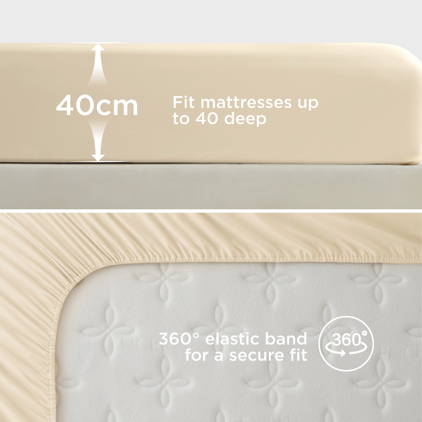 Extra Deep Fitted sheet