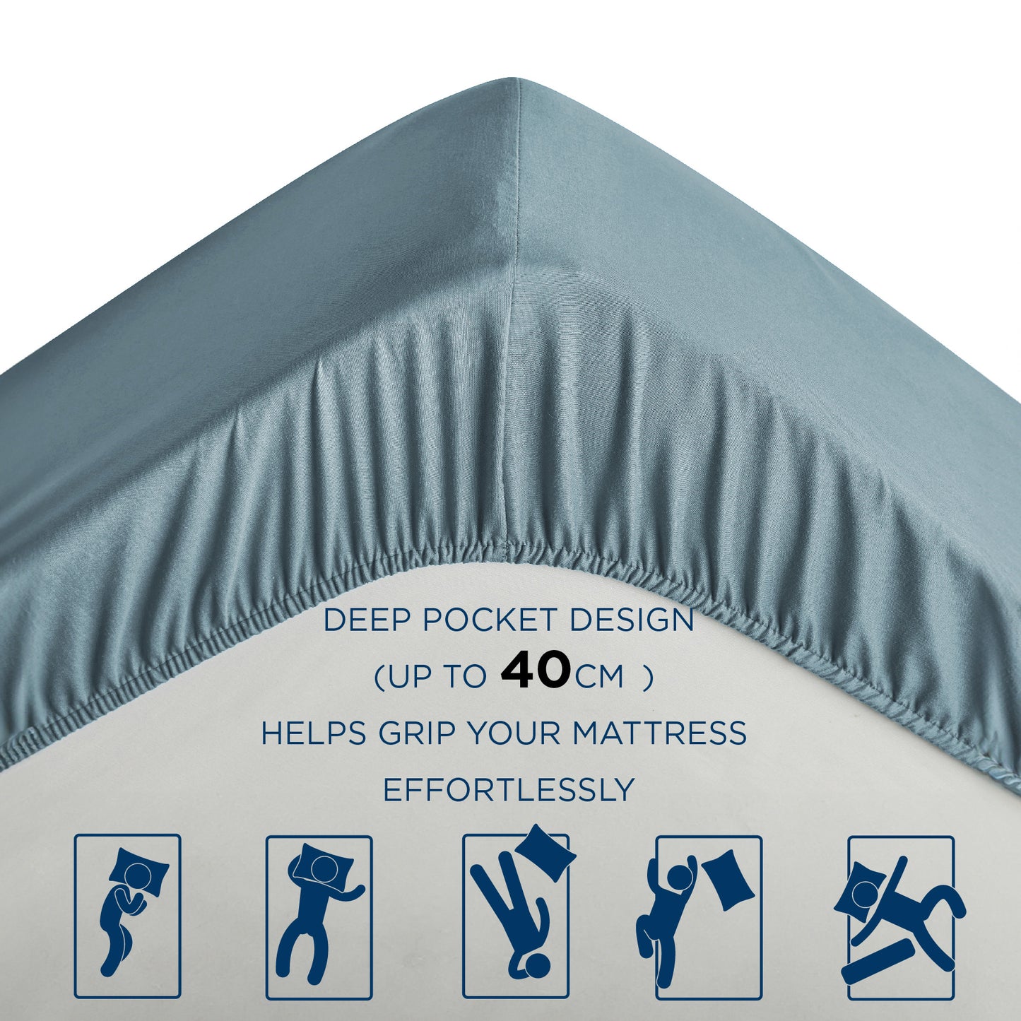 Extra Deep Fitted sheet