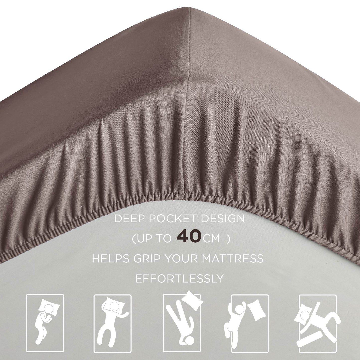 Extra Deep Fitted sheet