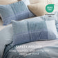 Patterned Polyester Microfiber Duvet Cover Set