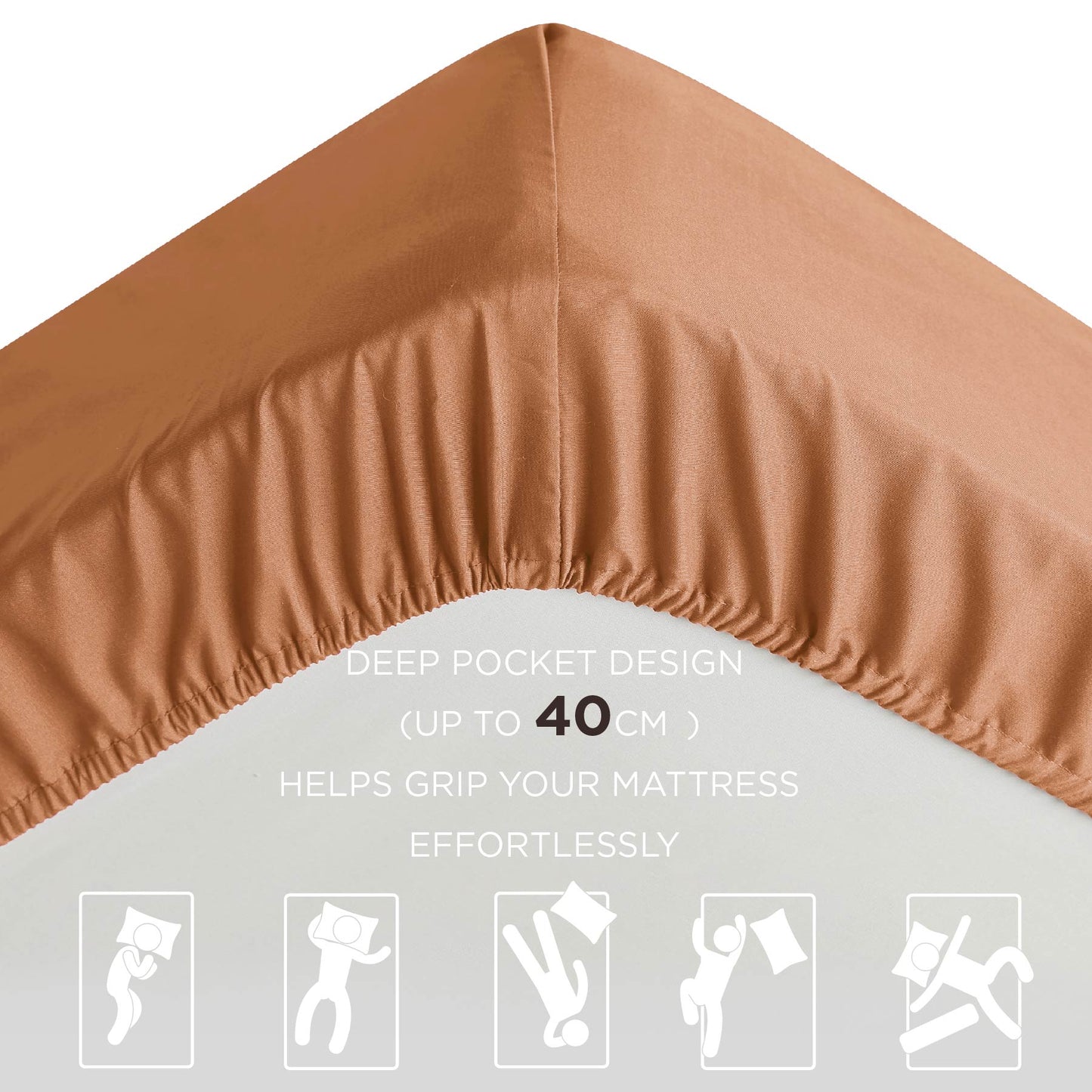 Extra Deep Fitted sheet