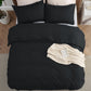 Brushed Polyester Microfiber Duvet Cover Set