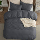 Brushed Polyester Microfiber Duvet Cover Set
