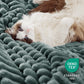 Acquard Stripes Shaggy Sherpa Blanket