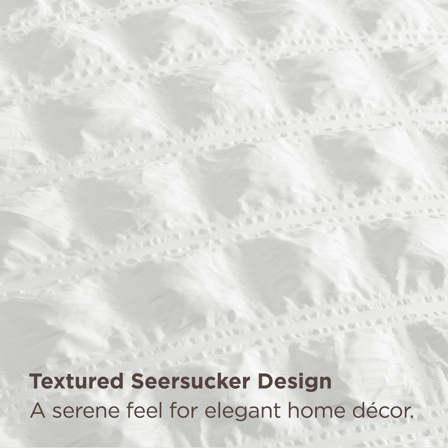 Seersucker Duvet Cover Set