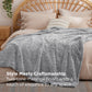 Melange Shaggy Sherpa Blanket