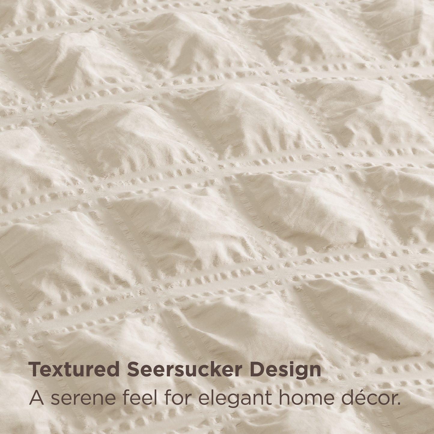 Seersucker Duvet Cover Set