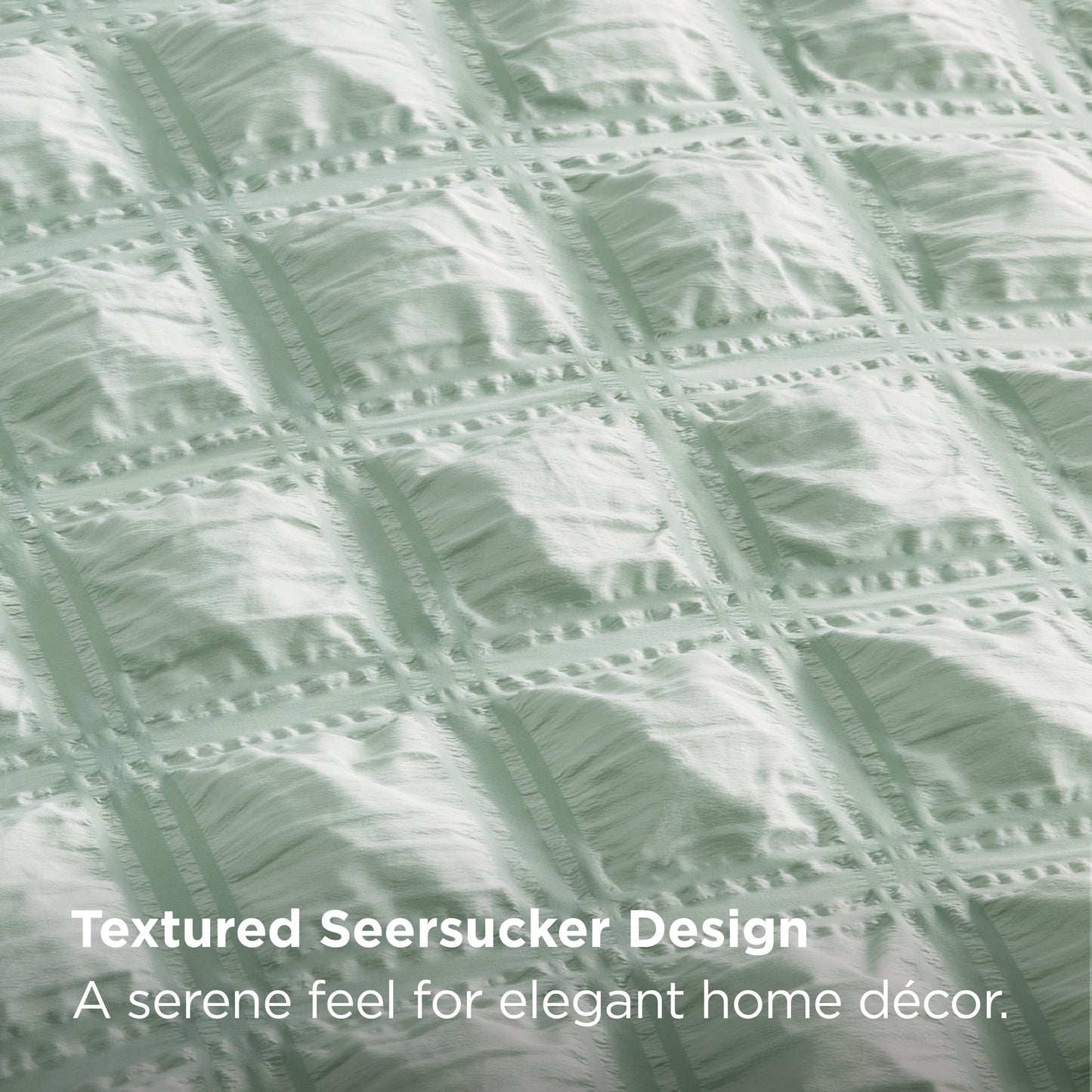 Seersucker Duvet Cover Set