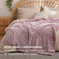 Melange Shaggy Sherpa Blanket