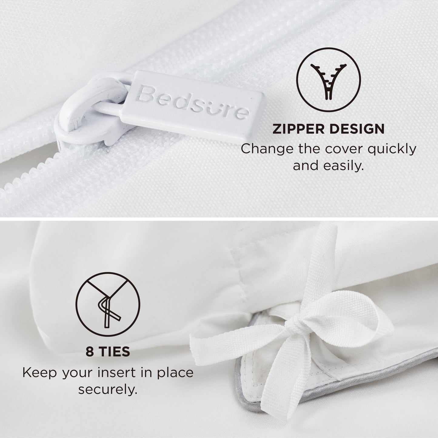 Brushed Polyester Microfiber Duvet Cover Set
