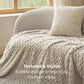 Textured Bubble Flannel Fleece Blanket