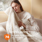 GentleSoft® Ribbed Flannel Heated Blanket
