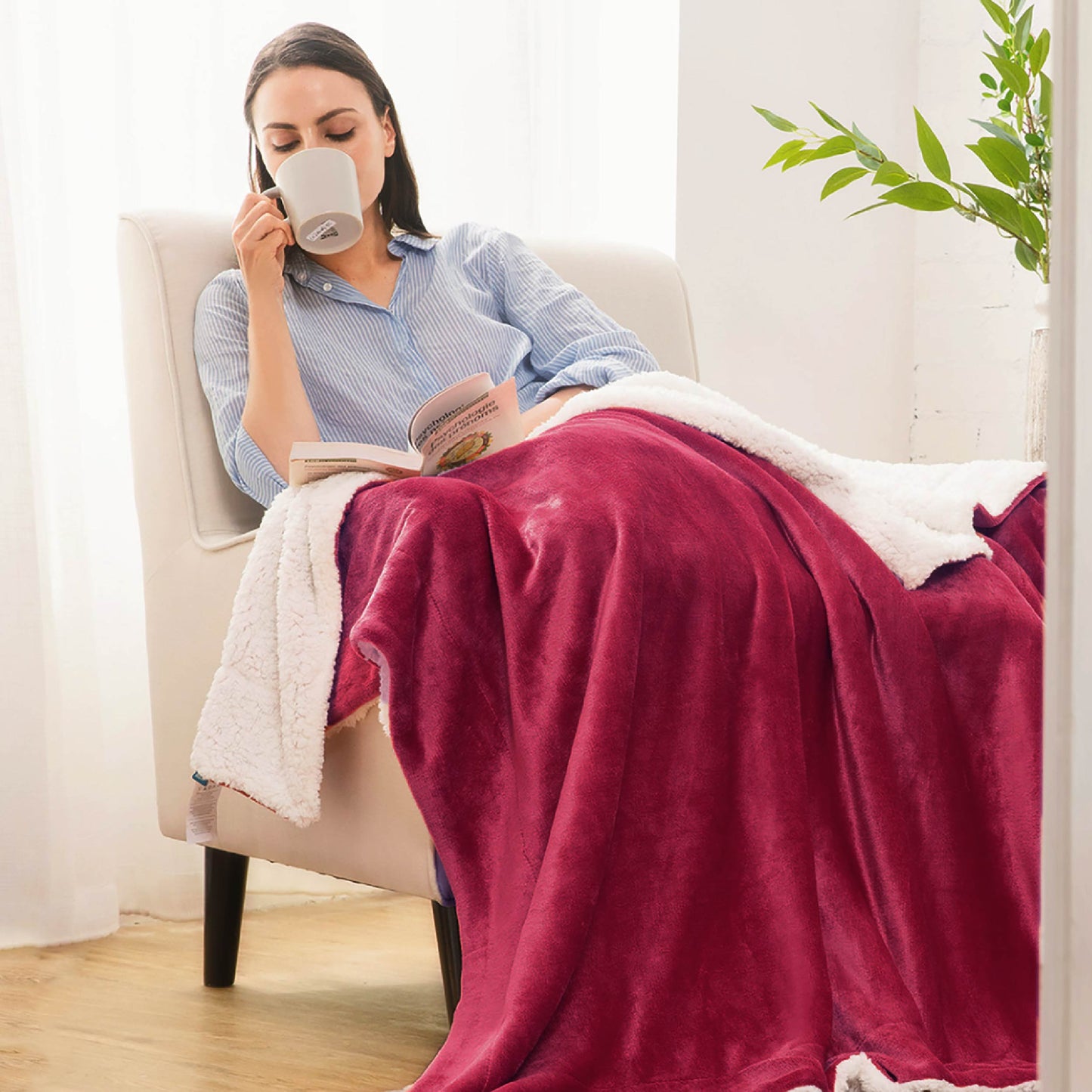 Sherpa Fleece Blanket