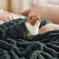 Jacquard Shaggy Sherpa Blanket